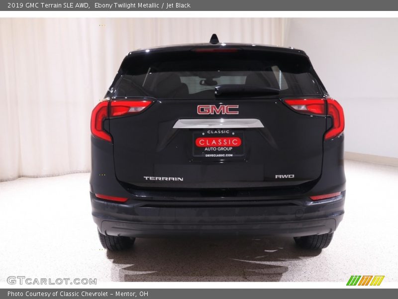 Ebony Twilight Metallic / Jet Black 2019 GMC Terrain SLE AWD