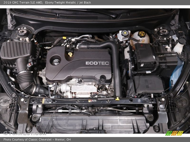Ebony Twilight Metallic / Jet Black 2019 GMC Terrain SLE AWD