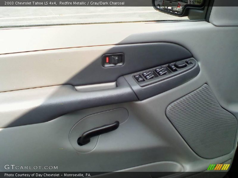 Redfire Metallic / Gray/Dark Charcoal 2003 Chevrolet Tahoe LS 4x4