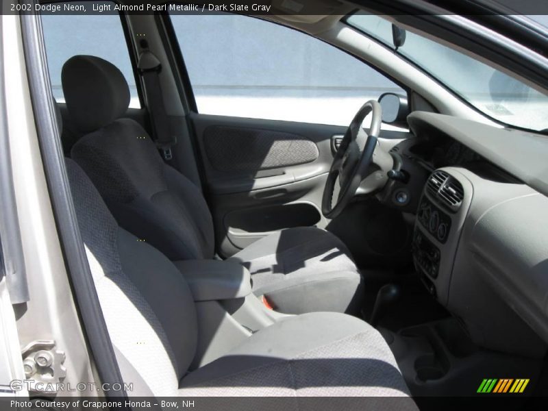 Light Almond Pearl Metallic / Dark Slate Gray 2002 Dodge Neon