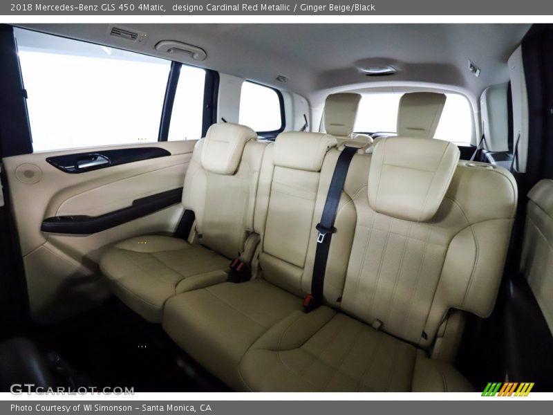 designo Cardinal Red Metallic / Ginger Beige/Black 2018 Mercedes-Benz GLS 450 4Matic
