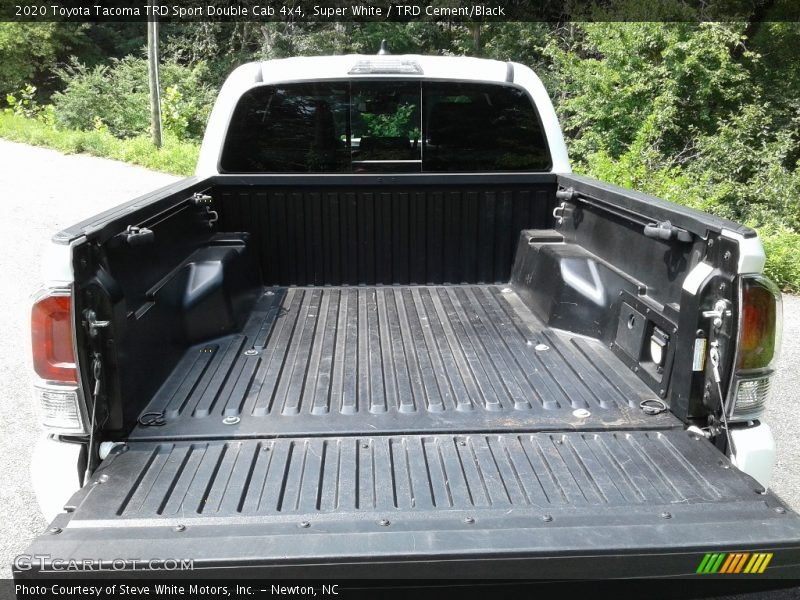 Super White / TRD Cement/Black 2020 Toyota Tacoma TRD Sport Double Cab 4x4