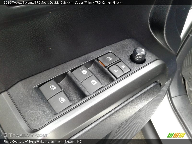 Super White / TRD Cement/Black 2020 Toyota Tacoma TRD Sport Double Cab 4x4