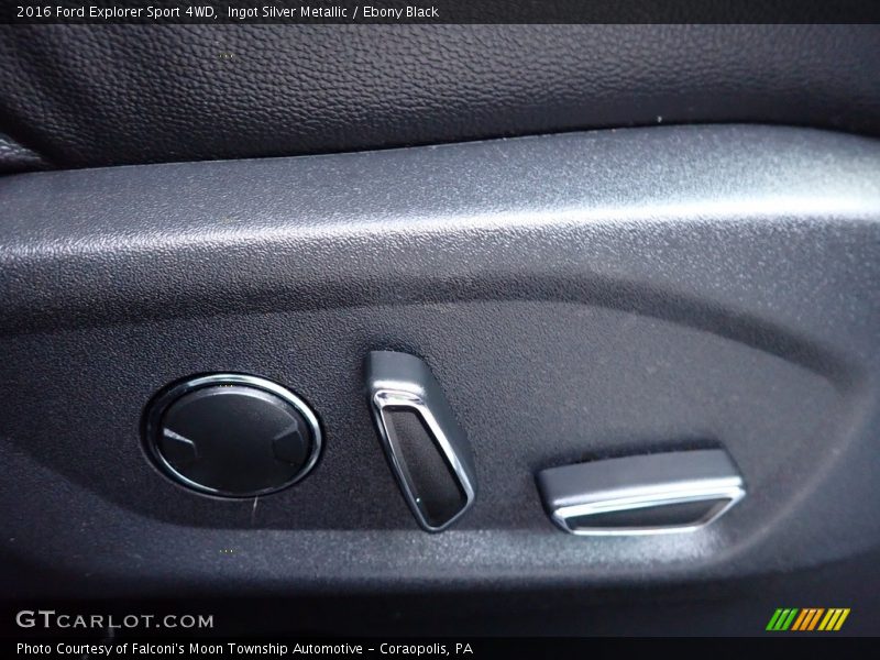 Ingot Silver Metallic / Ebony Black 2016 Ford Explorer Sport 4WD
