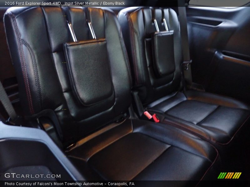 Ingot Silver Metallic / Ebony Black 2016 Ford Explorer Sport 4WD