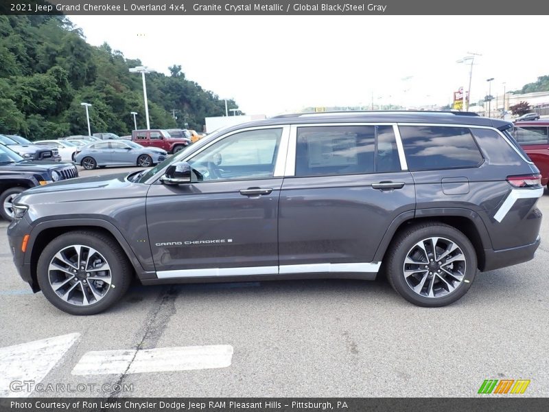  2021 Grand Cherokee L Overland 4x4 Granite Crystal Metallic