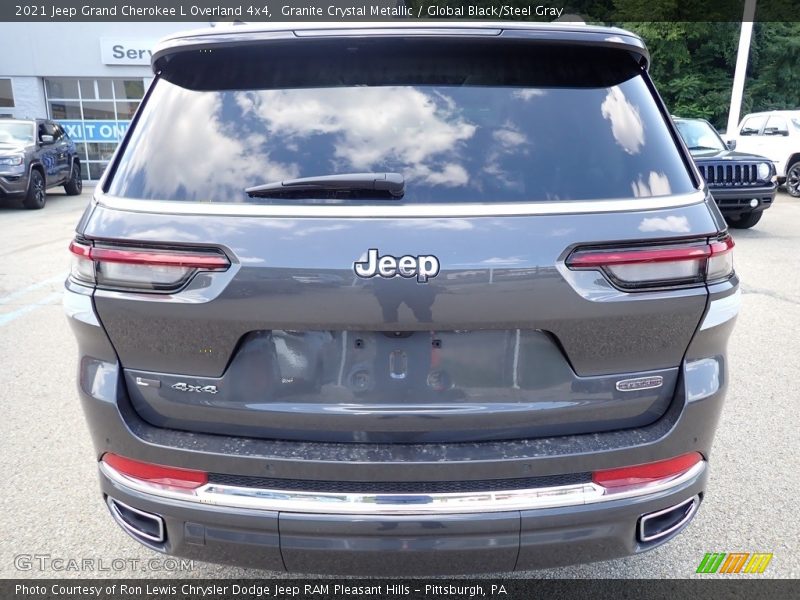 Granite Crystal Metallic / Global Black/Steel Gray 2021 Jeep Grand Cherokee L Overland 4x4