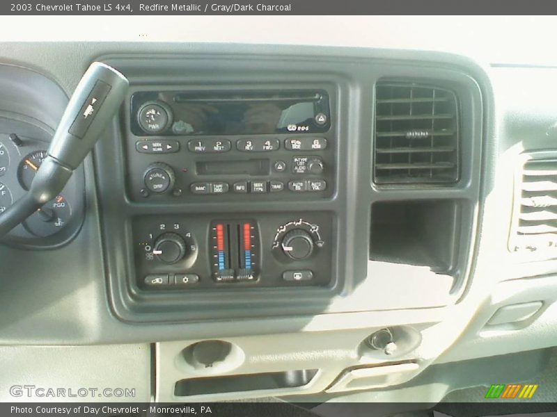 Redfire Metallic / Gray/Dark Charcoal 2003 Chevrolet Tahoe LS 4x4