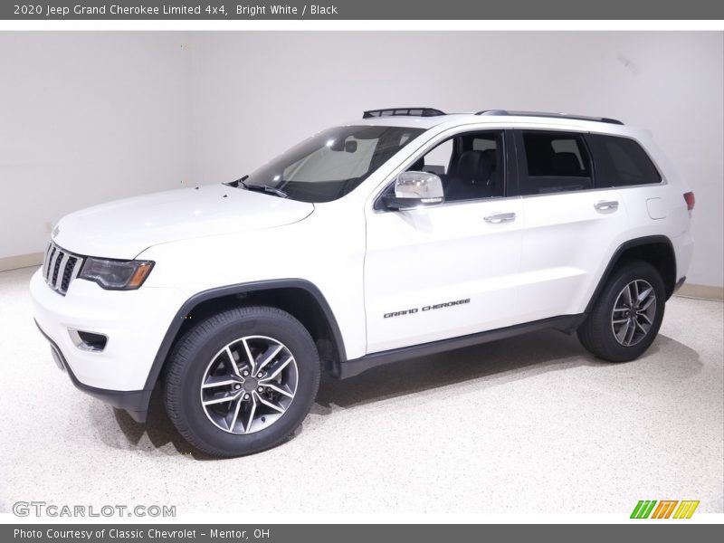 Bright White / Black 2020 Jeep Grand Cherokee Limited 4x4