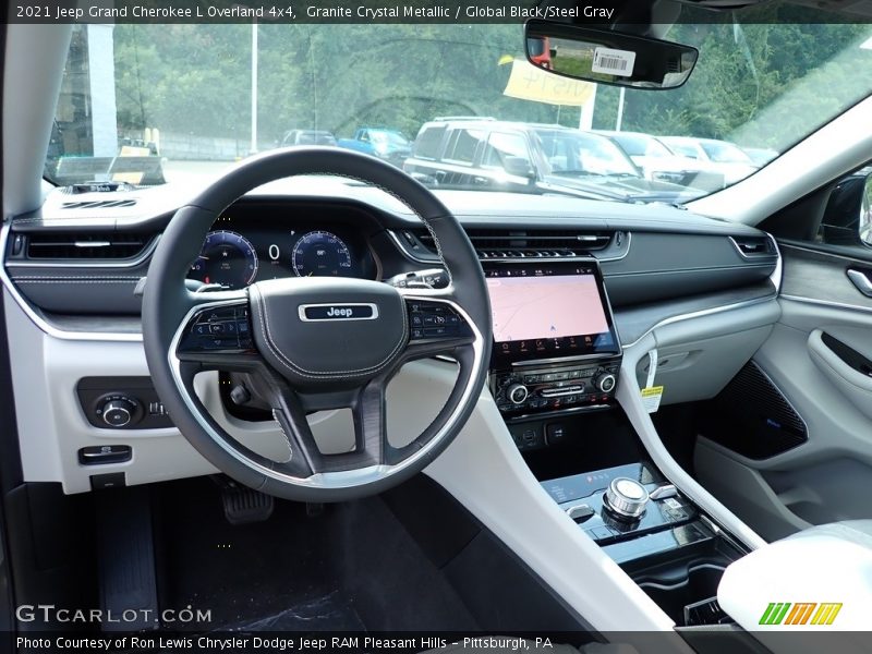 Dashboard of 2021 Grand Cherokee L Overland 4x4