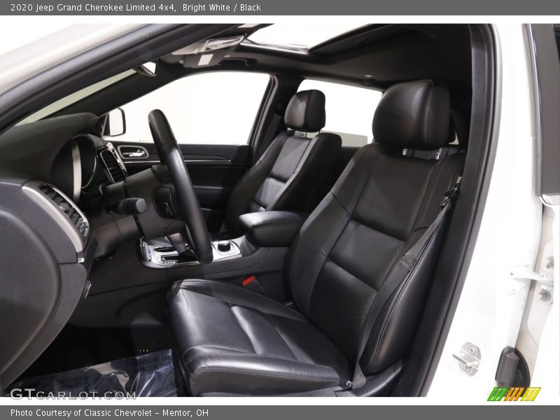 Bright White / Black 2020 Jeep Grand Cherokee Limited 4x4