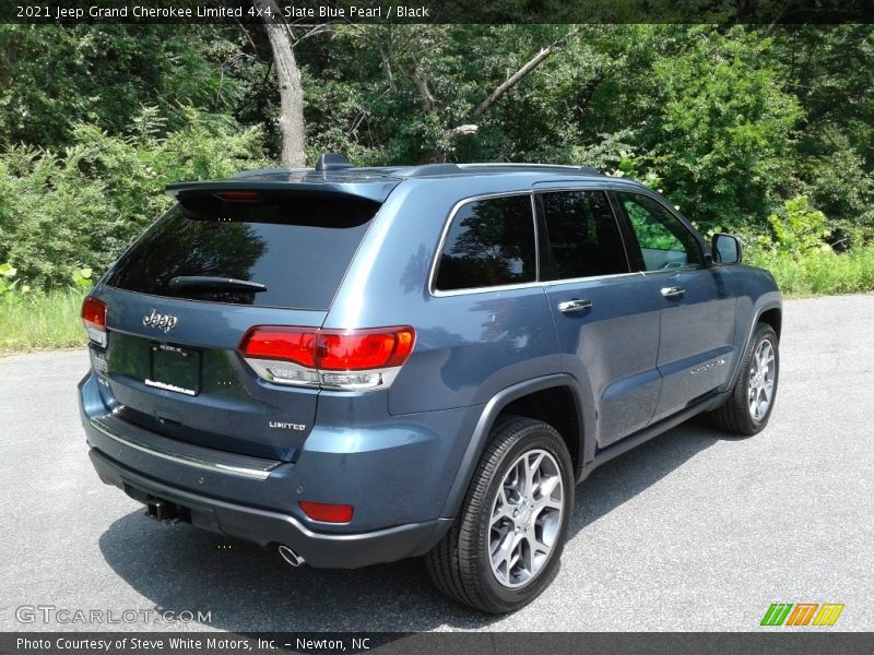Slate Blue Pearl / Black 2021 Jeep Grand Cherokee Limited 4x4