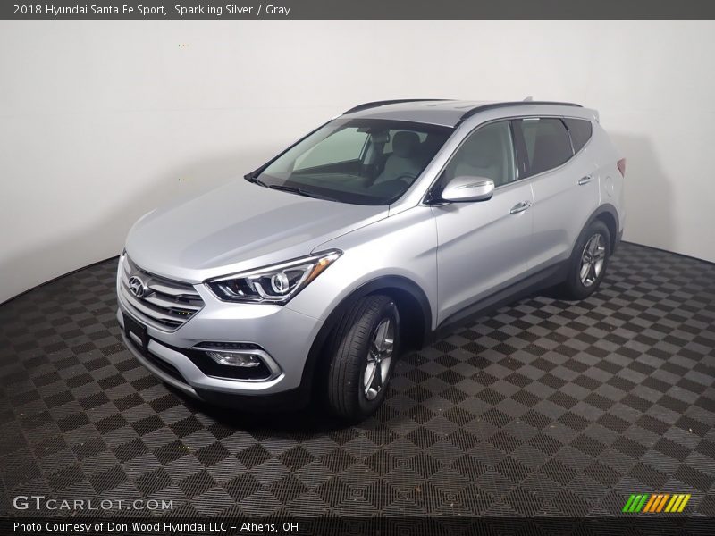 Sparkling Silver / Gray 2018 Hyundai Santa Fe Sport