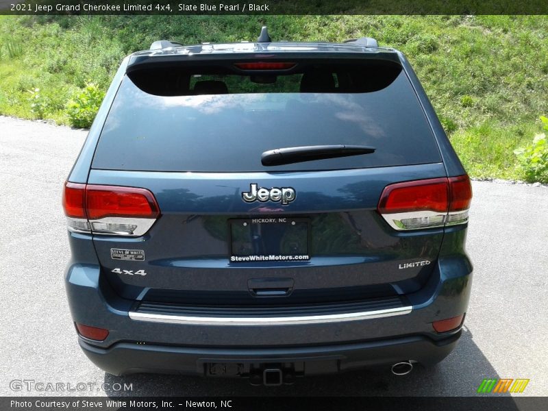 Slate Blue Pearl / Black 2021 Jeep Grand Cherokee Limited 4x4
