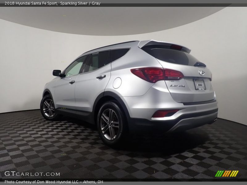 Sparkling Silver / Gray 2018 Hyundai Santa Fe Sport