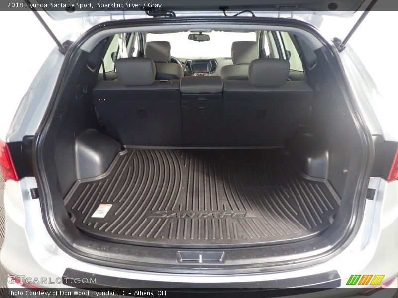 Sparkling Silver / Gray 2018 Hyundai Santa Fe Sport
