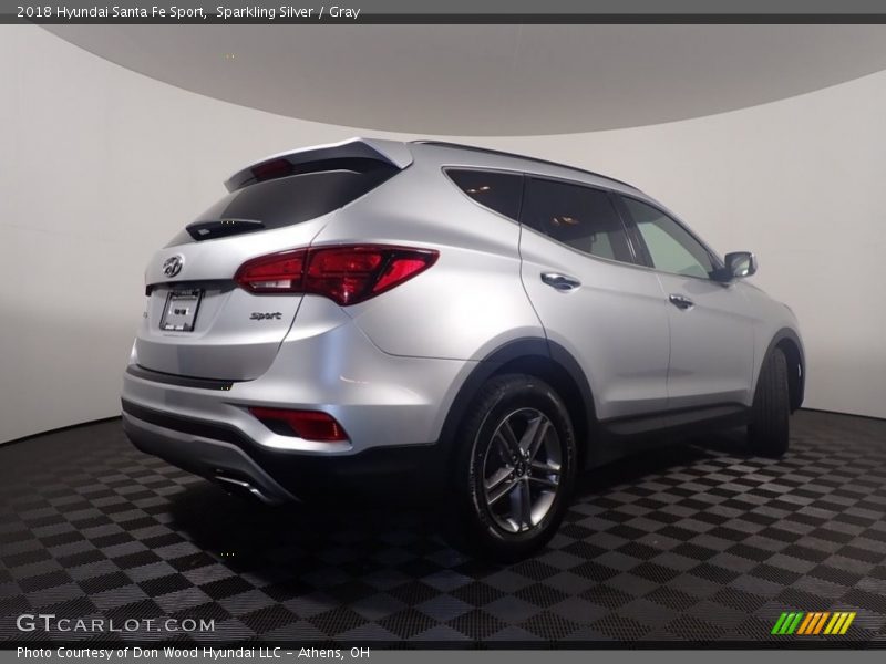 Sparkling Silver / Gray 2018 Hyundai Santa Fe Sport