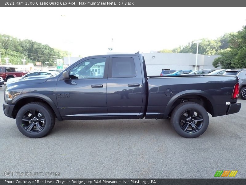  2021 1500 Classic Quad Cab 4x4 Maximum Steel Metallic