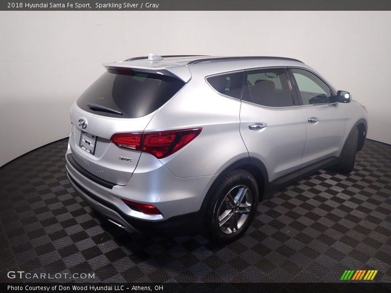 Sparkling Silver / Gray 2018 Hyundai Santa Fe Sport