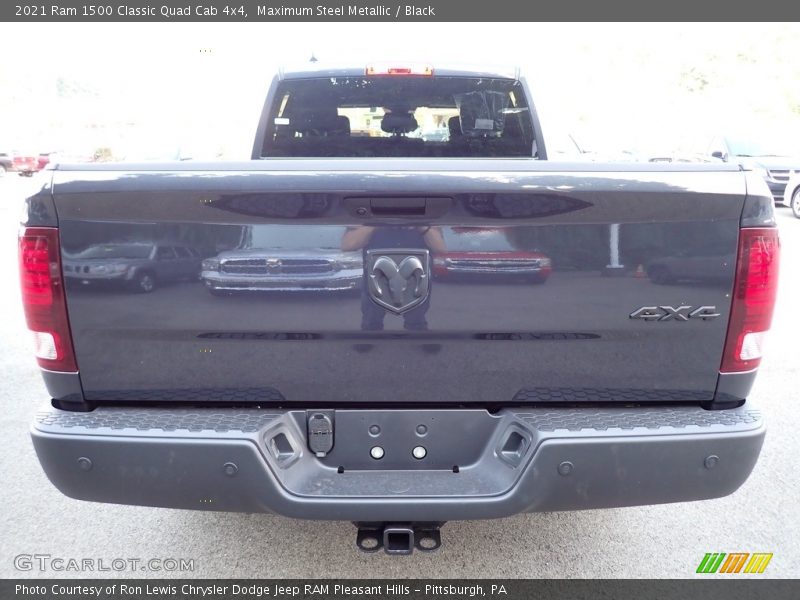 Maximum Steel Metallic / Black 2021 Ram 1500 Classic Quad Cab 4x4