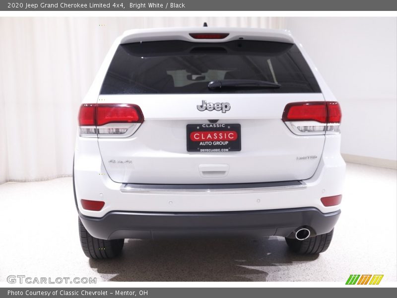 Bright White / Black 2020 Jeep Grand Cherokee Limited 4x4