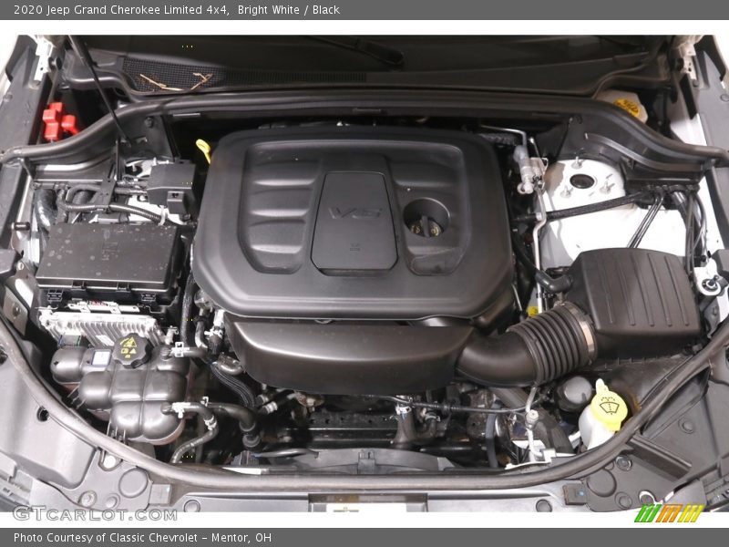 Bright White / Black 2020 Jeep Grand Cherokee Limited 4x4