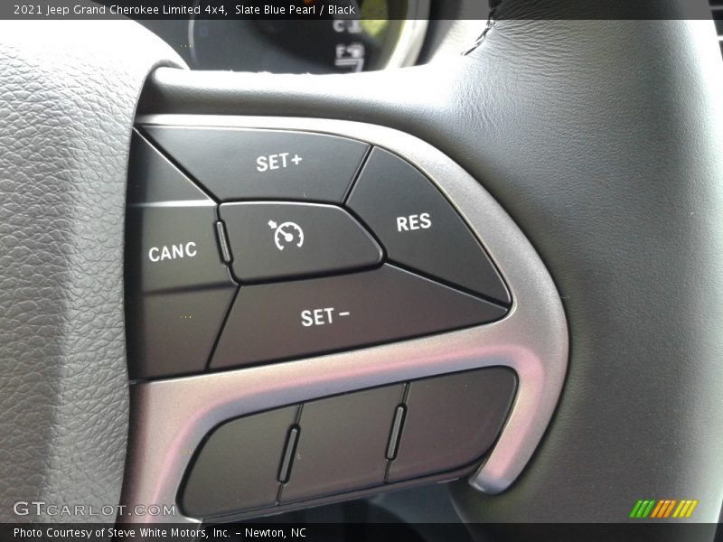 Slate Blue Pearl / Black 2021 Jeep Grand Cherokee Limited 4x4