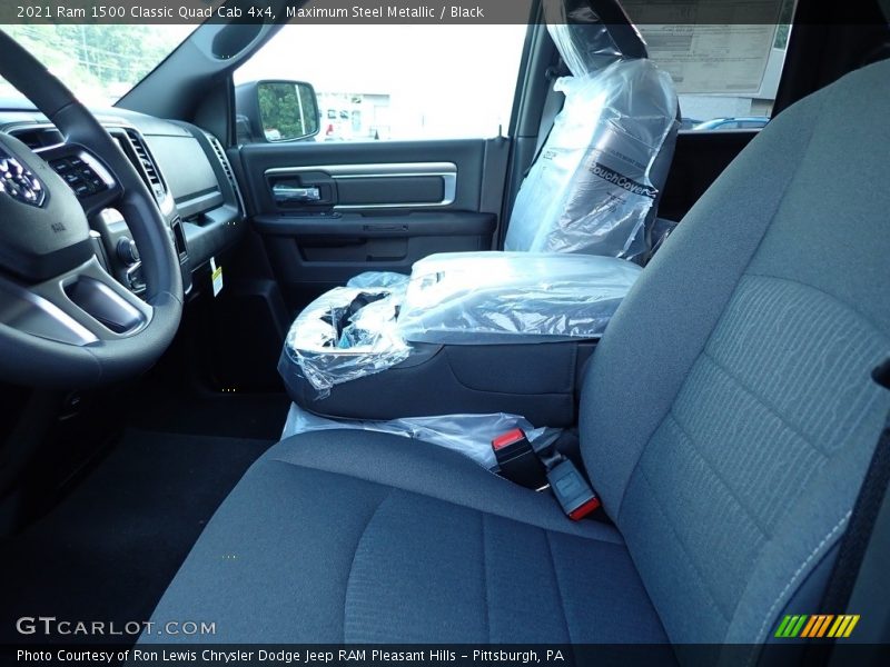 Maximum Steel Metallic / Black 2021 Ram 1500 Classic Quad Cab 4x4