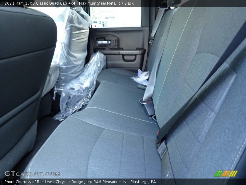 Maximum Steel Metallic / Black 2021 Ram 1500 Classic Quad Cab 4x4