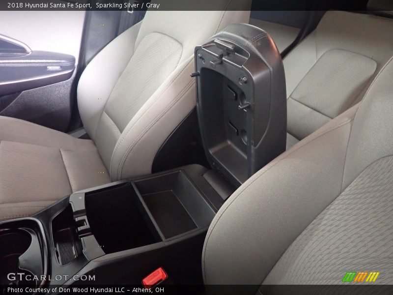 Sparkling Silver / Gray 2018 Hyundai Santa Fe Sport