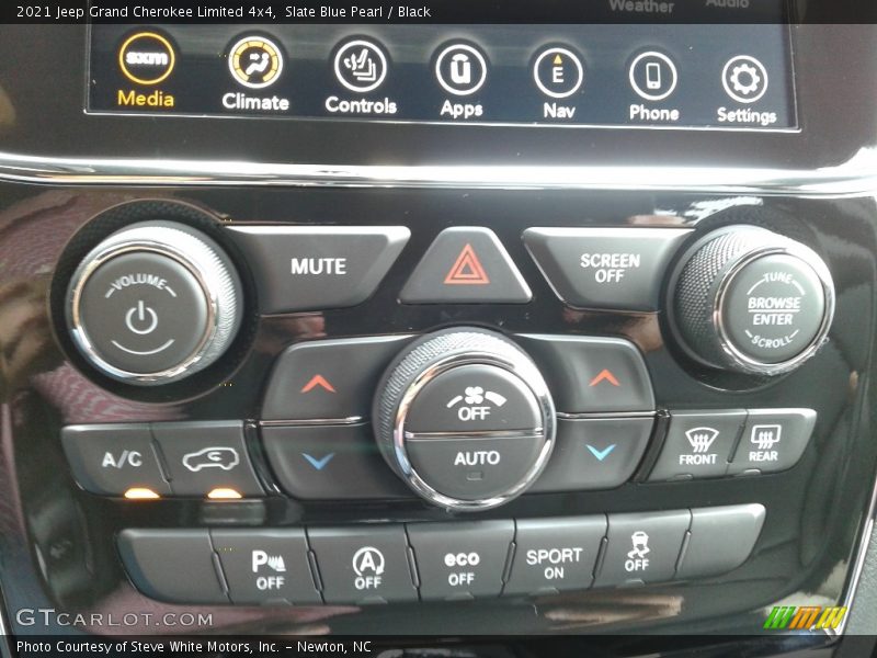 Slate Blue Pearl / Black 2021 Jeep Grand Cherokee Limited 4x4