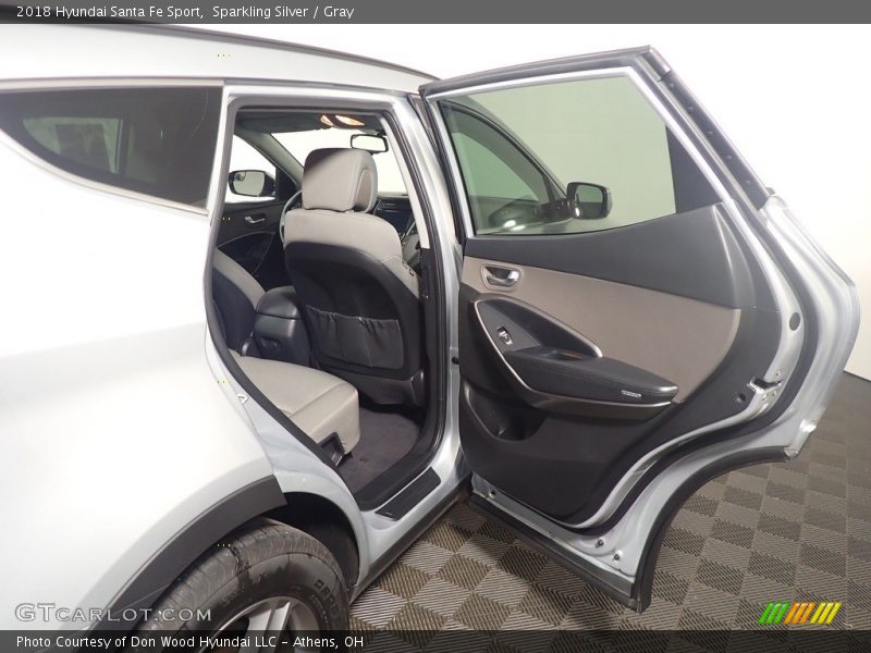 Sparkling Silver / Gray 2018 Hyundai Santa Fe Sport