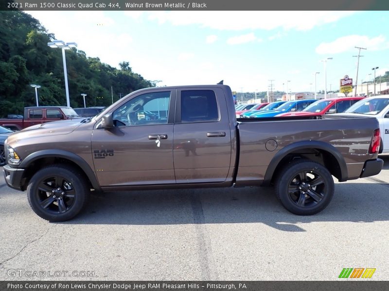  2021 1500 Classic Quad Cab 4x4 Walnut Brown Metallic
