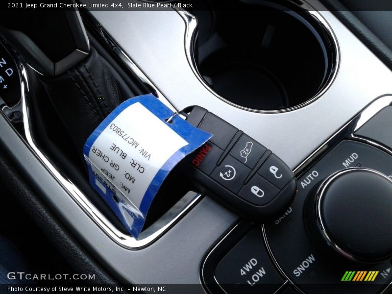 Slate Blue Pearl / Black 2021 Jeep Grand Cherokee Limited 4x4