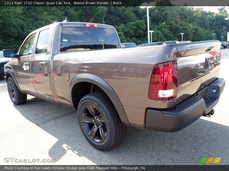 Walnut Brown Metallic / Black 2021 Ram 1500 Classic Quad Cab 4x4