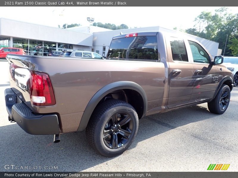 Walnut Brown Metallic / Black 2021 Ram 1500 Classic Quad Cab 4x4