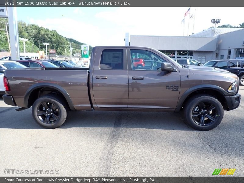 Walnut Brown Metallic / Black 2021 Ram 1500 Classic Quad Cab 4x4