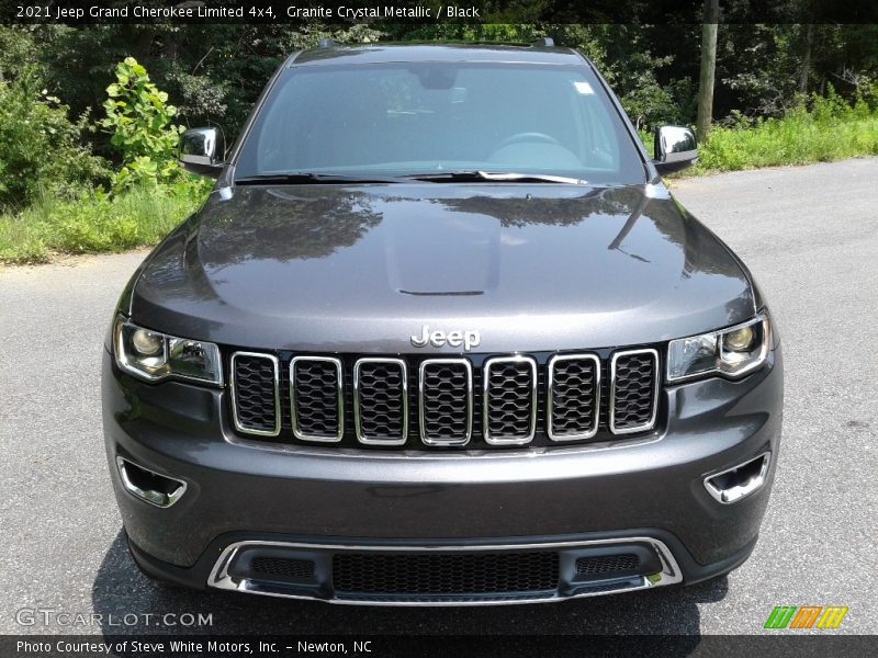 Granite Crystal Metallic / Black 2021 Jeep Grand Cherokee Limited 4x4