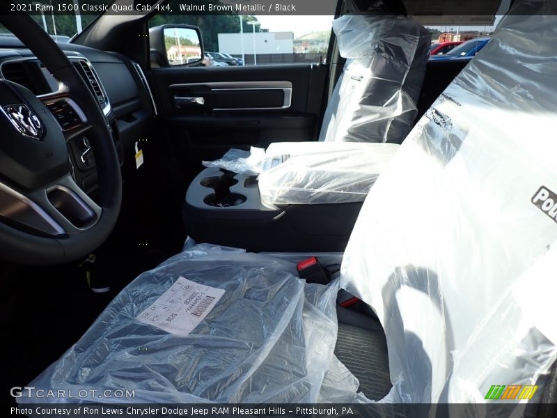 Walnut Brown Metallic / Black 2021 Ram 1500 Classic Quad Cab 4x4