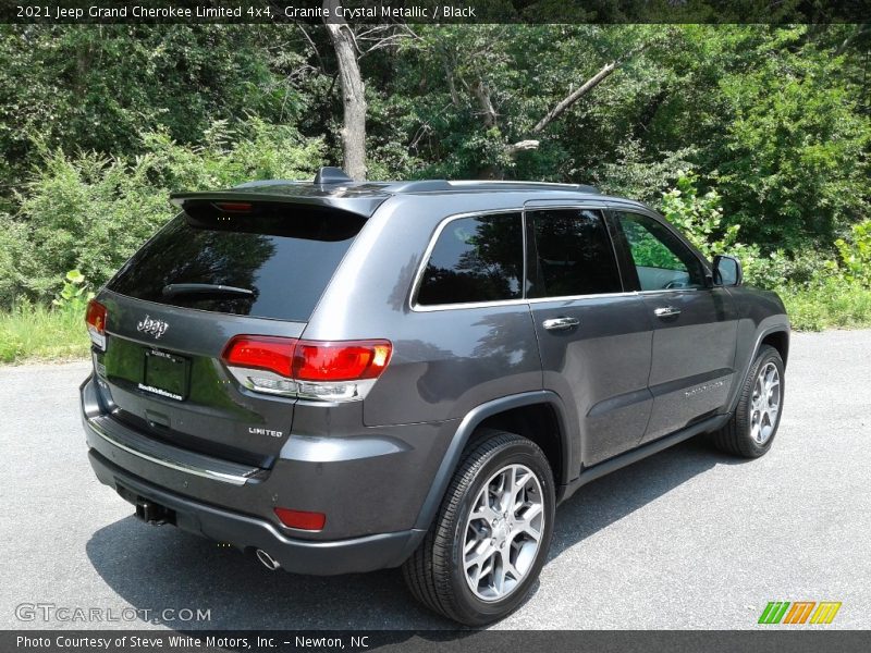 Granite Crystal Metallic / Black 2021 Jeep Grand Cherokee Limited 4x4