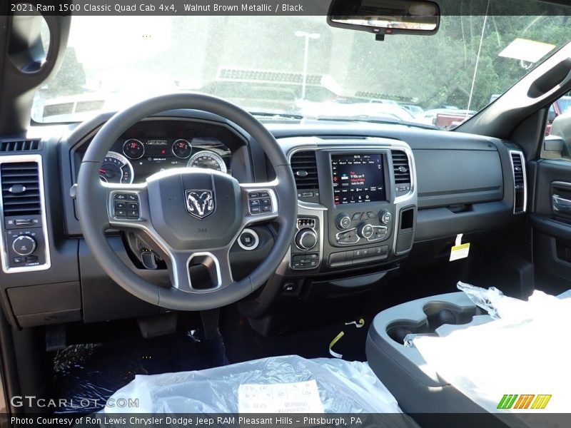 Walnut Brown Metallic / Black 2021 Ram 1500 Classic Quad Cab 4x4