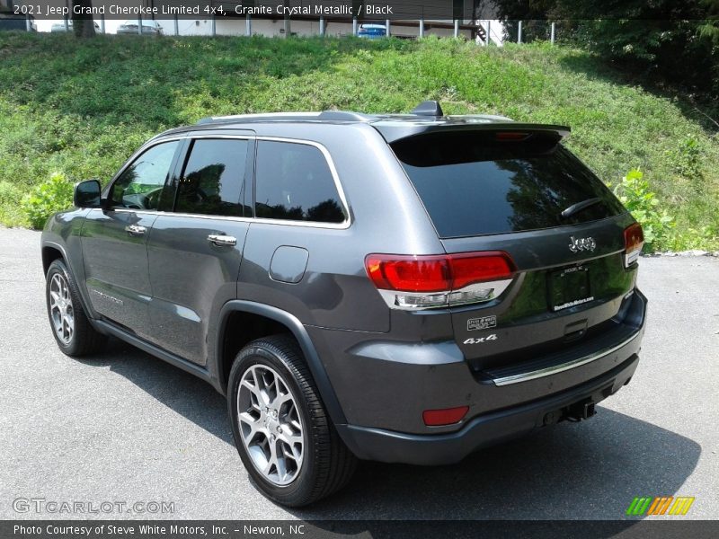 Granite Crystal Metallic / Black 2021 Jeep Grand Cherokee Limited 4x4