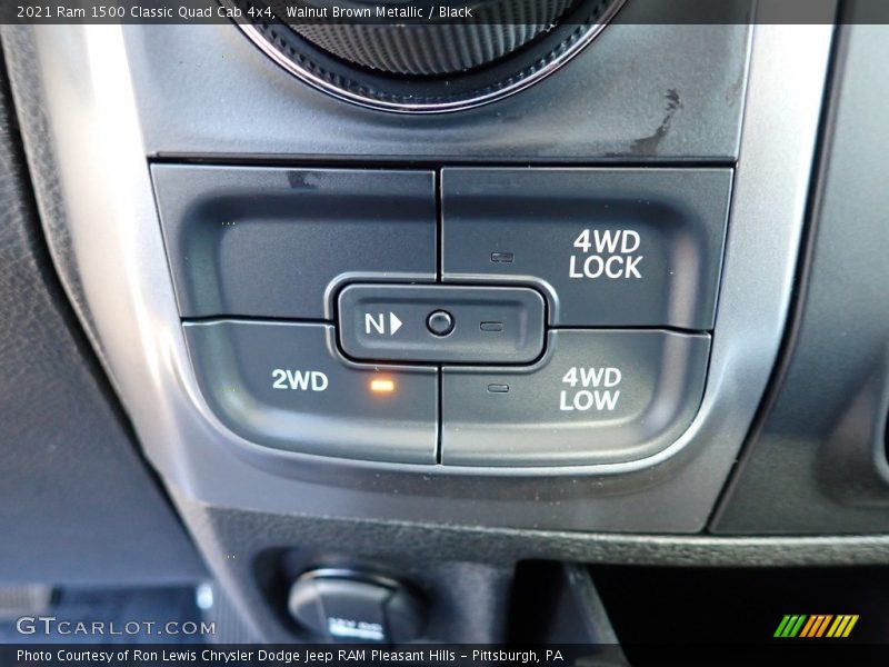 Walnut Brown Metallic / Black 2021 Ram 1500 Classic Quad Cab 4x4