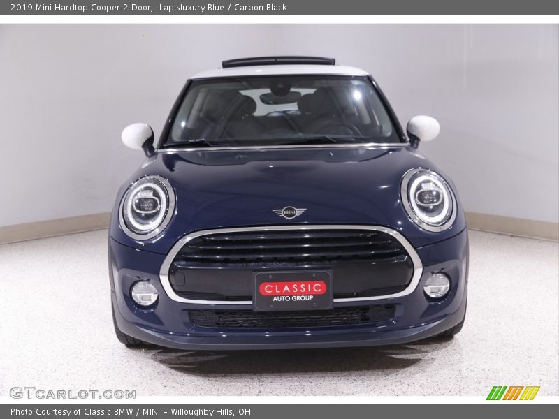 Lapisluxury Blue / Carbon Black 2019 Mini Hardtop Cooper 2 Door