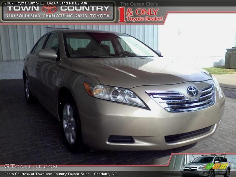Desert Sand Mica / Ash 2007 Toyota Camry LE