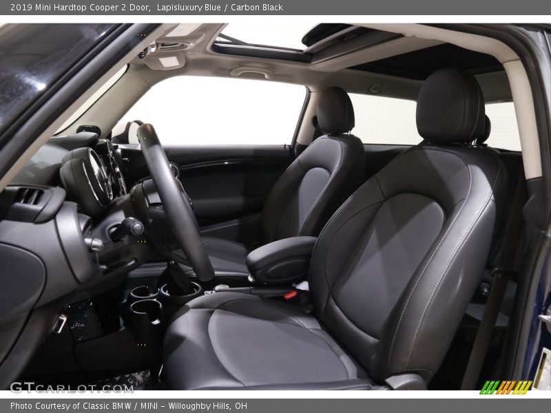 Lapisluxury Blue / Carbon Black 2019 Mini Hardtop Cooper 2 Door
