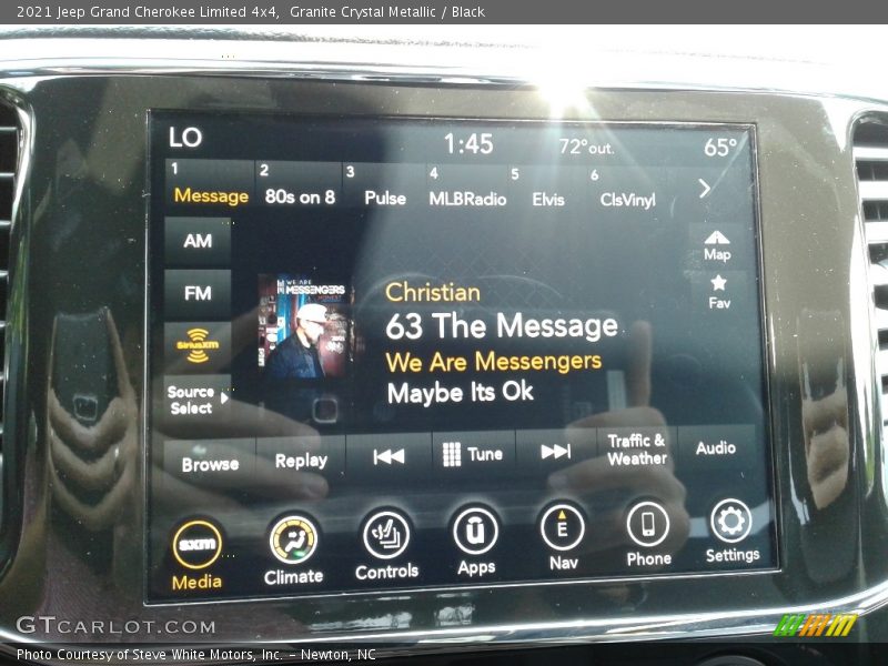 Audio System of 2021 Grand Cherokee Limited 4x4