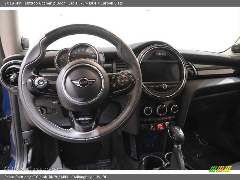 Lapisluxury Blue / Carbon Black 2019 Mini Hardtop Cooper 2 Door