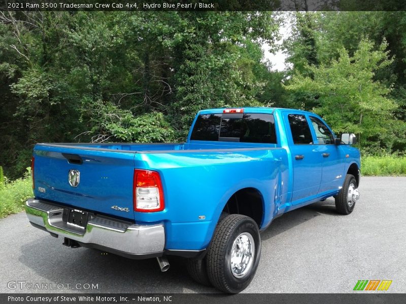 Hydro Blue Pearl / Black 2021 Ram 3500 Tradesman Crew Cab 4x4