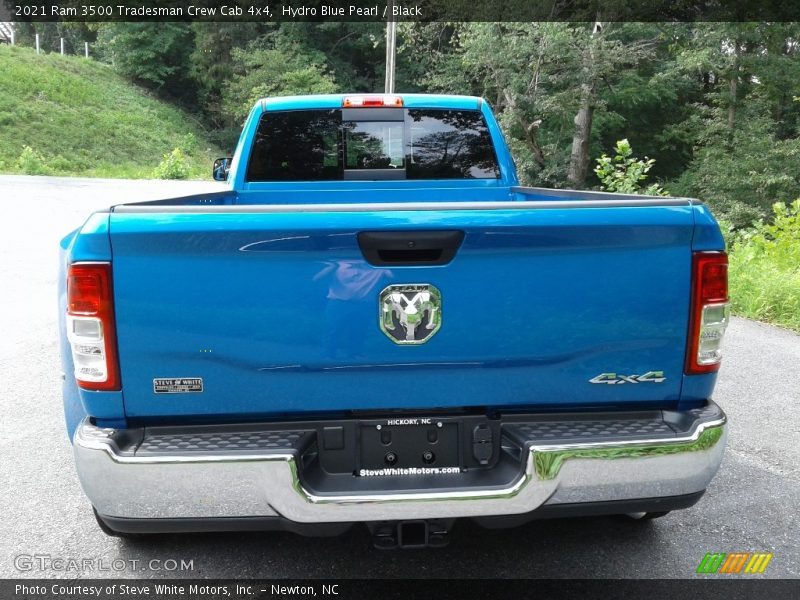 Hydro Blue Pearl / Black 2021 Ram 3500 Tradesman Crew Cab 4x4